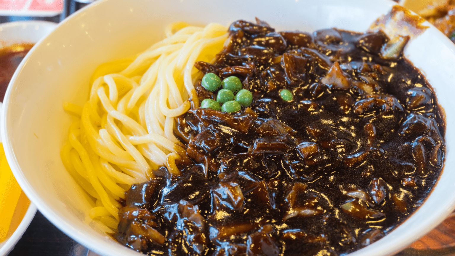 Jajangmyeon Korean Black Bean Paste Noodles